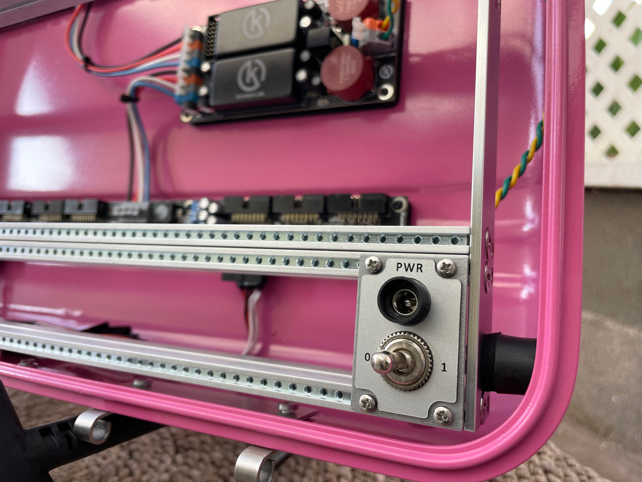 BPNYC ZERO Halliburton Eurorack Modular Travel Case 7U 96hp Bubblegum SOLD